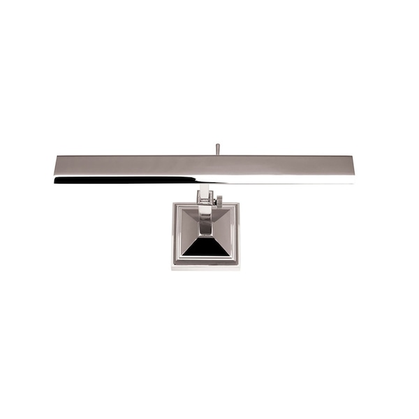 Dweled Hemmingway 14in LED Adjustable Picture Light 2700K in Polished Nickel PL-LED14 - main